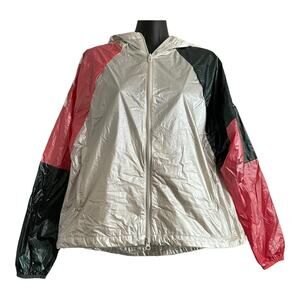 Adidas Womens Size S W Pck WND J Ai Hoodie DT9409 Athletic Jacket Windbreaker